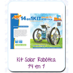 Kit Solar Robotica 14 En 1