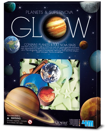 Glow Planets & Super Nova 100 pcs.