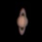 Calcomania Fosforescente de Saturno