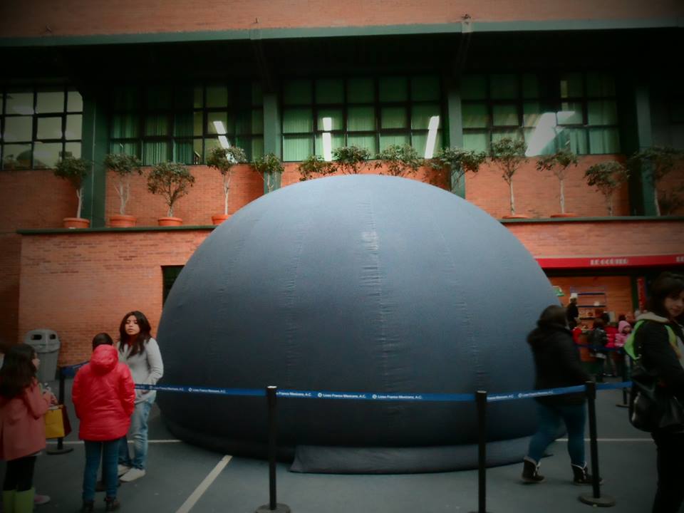 Funcion de Planetario en Feria de las Ciencias Córdoba Ciudad con Ciencia
