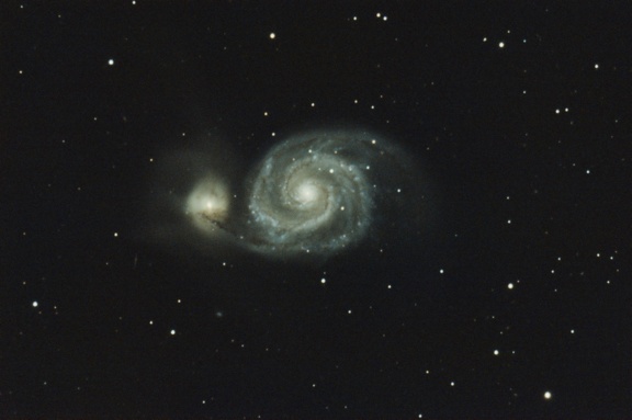 M51: Galaxia Remolino