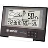 SLIM LINE WEATHER STATION WITH ATOMIC CLOCK