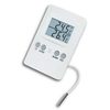 Digital maxima-minima thermometer with alarm