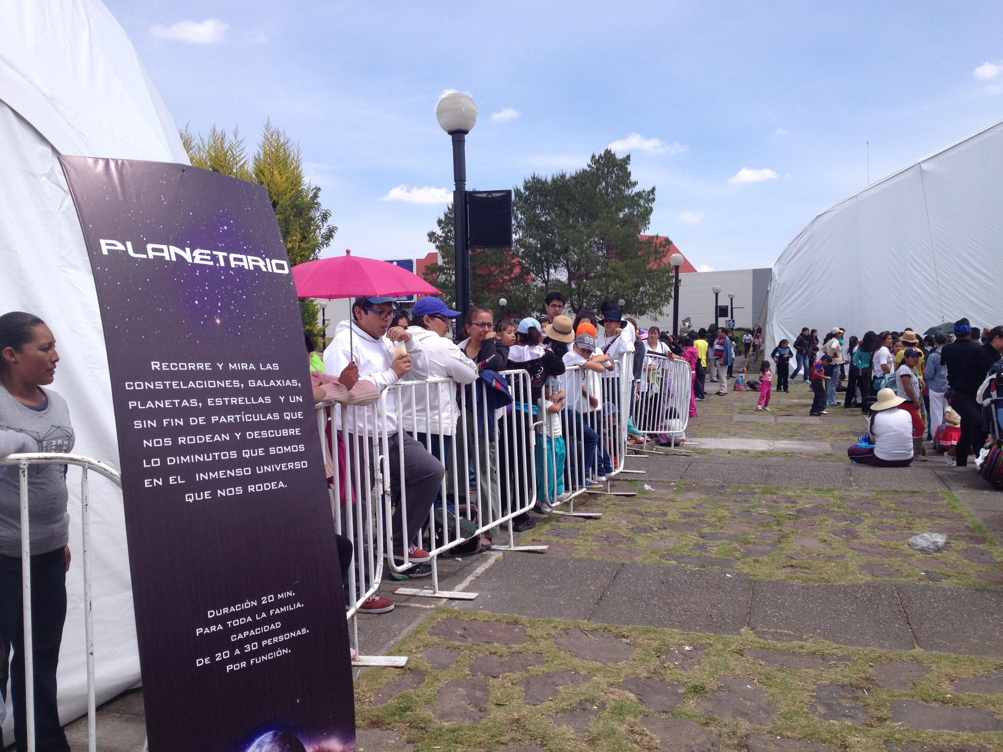 Funcion de Planetario en Festival FestinArte Toluca